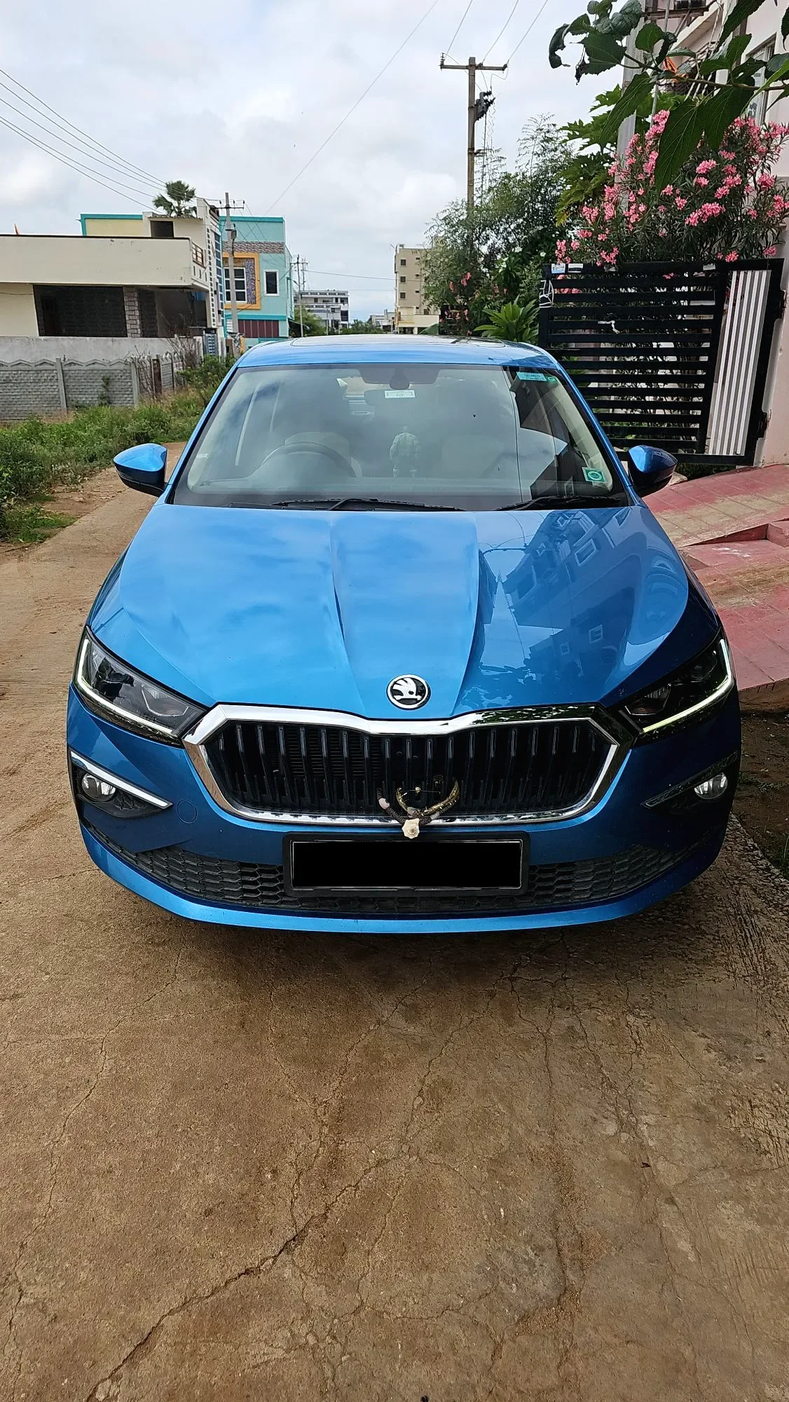 Koda Slavia 1 0L TSI 85KW AT on rent in Hyderabad
