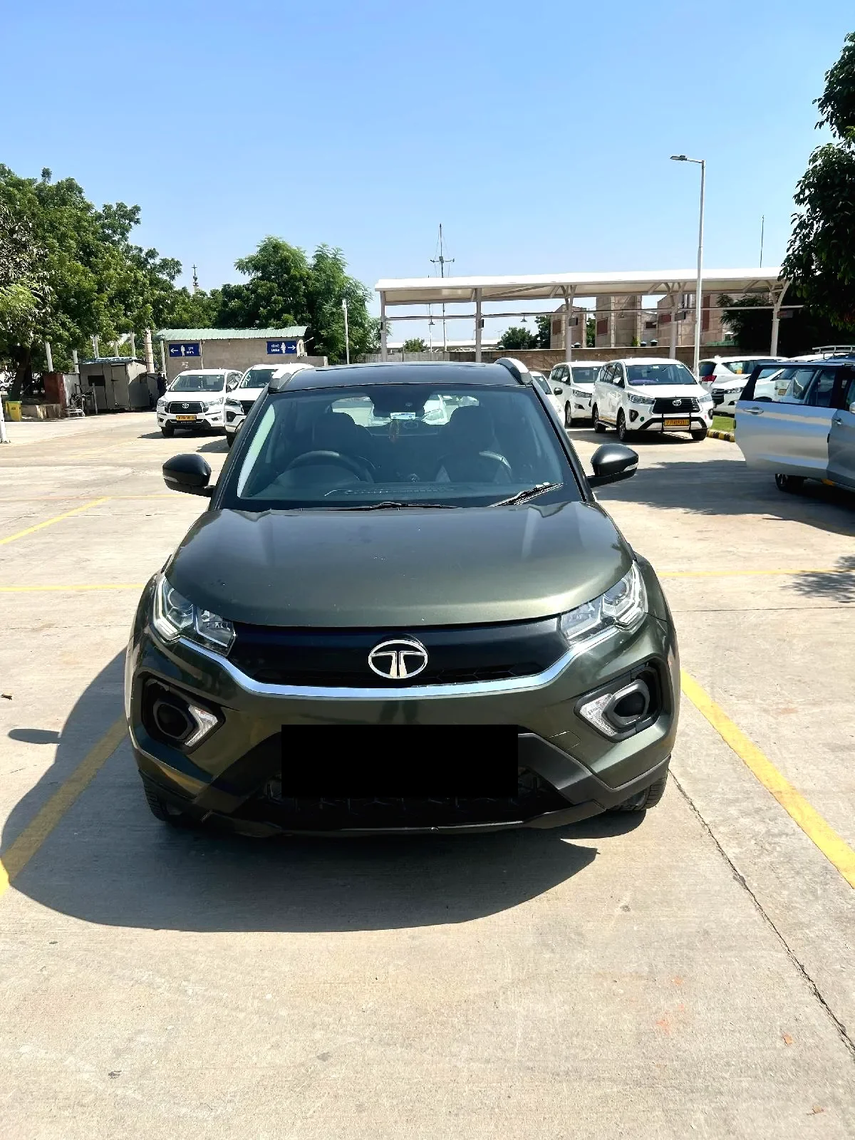 Tata Nexon XM S 1 5 RTQ BS6 rental Ajmer to Jaipur